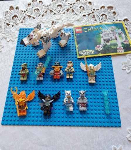 Zdjęcie oferty: Lego Legends of Chima 70127 + figurki CHIMA