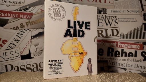Zdjęcie oferty: Humanitarian Foundation - Live Aid 1985 na 4 x DVD
