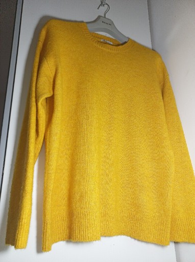 Zdjęcie oferty: ZARA Sweter Żółty r. XL