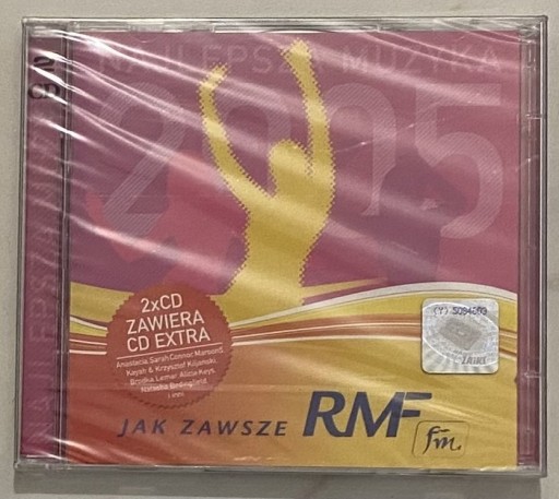 Zdjęcie oferty: RMF FM Najlepsza muzyka 2005 - NOWA 2 CD - FOLIA