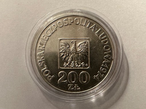 Zdjęcie oferty: Moneta 200 złotych zł 1974 rok mapka