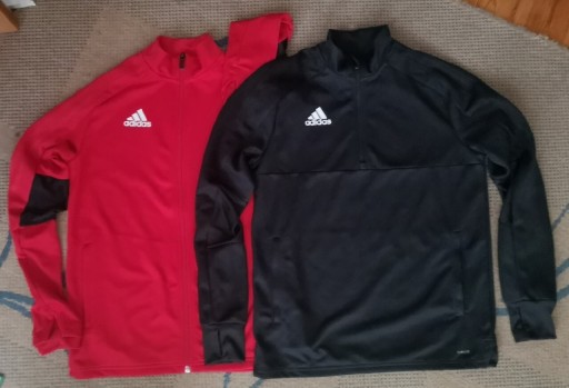 Zdjęcie oferty: Adidas bluza treningowa x 2, R. 164