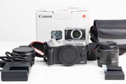 Zdjęcie oferty: CANON EOS M6 mk I BEZLUSTERKOWIEC APARAT FOTO