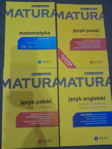 Zdjęcie oferty: Ksiazki maturalne