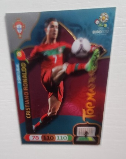 Zdjęcie oferty: Ronaldo TOP Master EURO 2012 Panini Adrenalyn XL