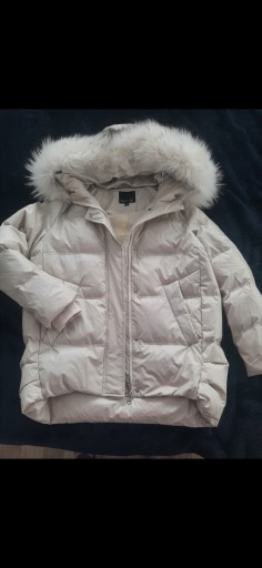 Zdjęcie oferty: Kurka z naturalnym kaczym puchem i futrem z jenota