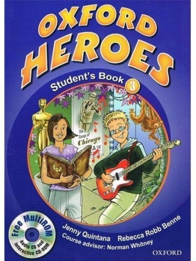 Zdjęcie oferty: OXFORD HEROES 3 STUDENT'S BOOK JENNY QUINTANA CD