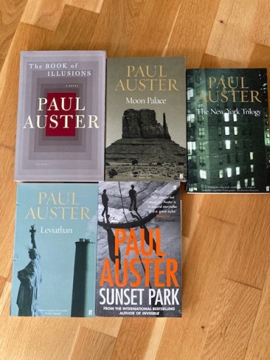 Zdjęcie oferty: Paul Auster, anglojęzyczny pakiet