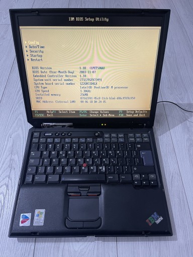 Zdjęcie oferty: Laptop IBM R40 pentium