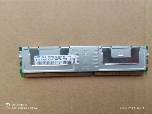 Zdjęcie oferty: Samsung 1GB DDR2 PC2-5300F FB-DIMM ECC IBM HP serwerowa