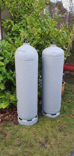 Zdjęcie oferty: Sprzedam butle gazowe używane 4 sztuki 33kg, pilne