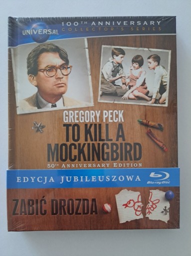 Zdjęcie oferty: ZABIĆ DROZDA [BLU-RAY] Lektor, Napisy PL, FOLIA