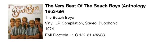 Zdjęcie oferty: Beach Boys - The Very Best of the Beach Boys