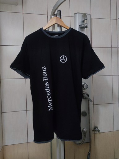 Zdjęcie oferty: Bluzka koszulka  męska Mercedes Benz czarna XL