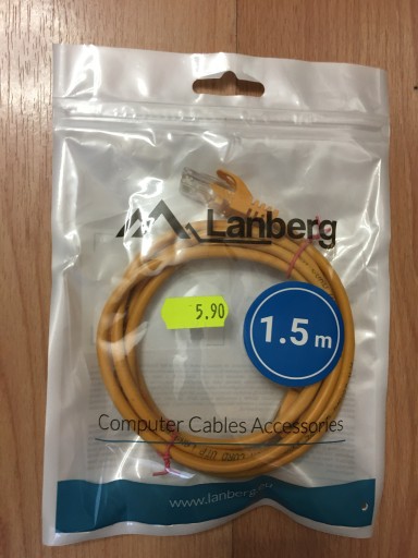 Zdjęcie oferty: Kabel Ethernet LAN 1,5 m