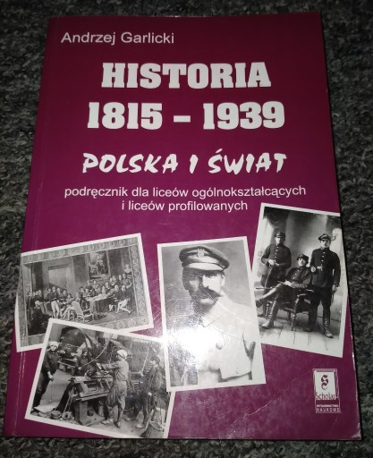 Zdjęcie oferty: Podręcznik do Historii - Historia 1815-1939