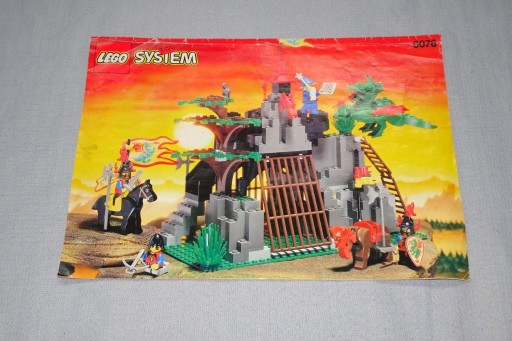 Zdjęcie oferty: LEGO instrukcja Dark Dragon's Den 6076 Castle