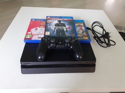 Zdjęcie oferty: Ps 4 slim 500gb prawie nowy okazja!