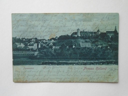 Zdjęcie oferty: Pocztówka - Pasłęk - Pr - Holland 1901 r.