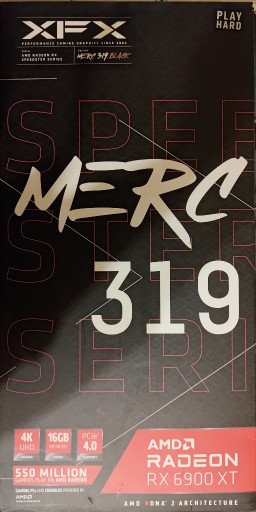 Zdjęcie oferty: XFX Speedster Radeon RX 6900 XT BLACK MERC 319 16GB d6 HDMI 3xDP