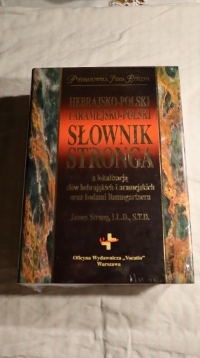 Zdjęcie oferty: Hebrajsko-polski aramejsko-polski słownik Stronga