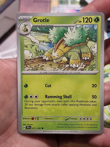 Zdjęcie oferty: Grotle (TEF 011) Temporal Forces Karta Pokemon