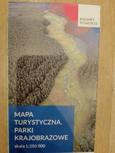 Zdjęcie oferty: Kujawsko-pomorskie parki mapa