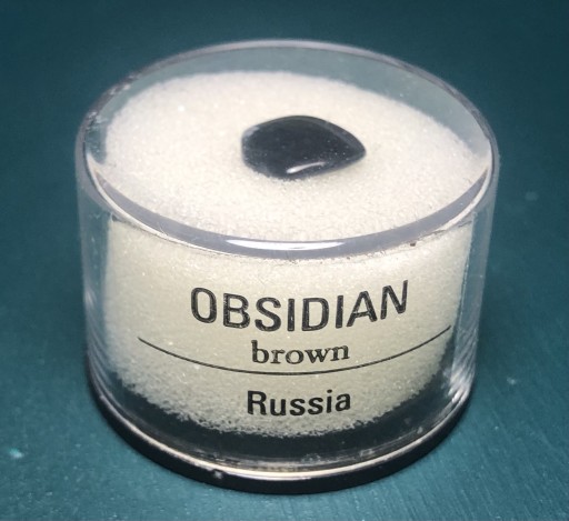Zdjęcie oferty: Kolekcjonerski kamień szlachetny OBSIDIAN Russia