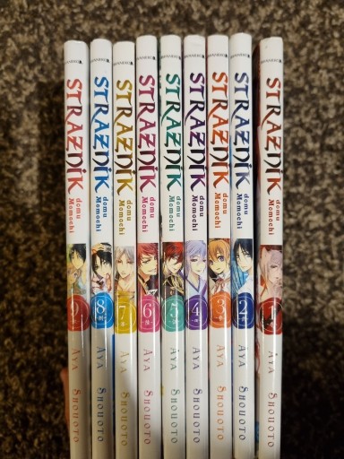 Zdjęcie oferty: Strażnik domu Momochi-MANGA (TOM 1-9)