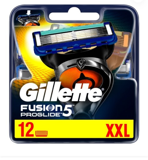 Zdjęcie oferty: Wkłady ostrza nozyki Gillette fusion5 proglide12