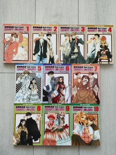 Zdjęcie oferty: Ouran High School Host Club tomy 1-10