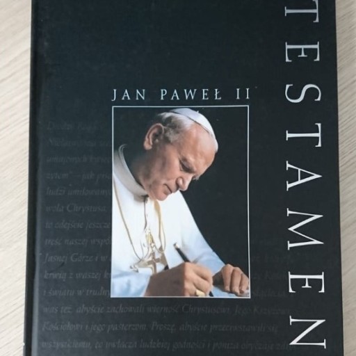 Zdjęcie oferty: Jan Paweł II Testament