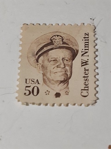 Zdjęcie oferty: Znaczek pocztowy USA 50 CHESTER W. NIMITZ