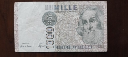 Zdjęcie oferty: 1000 Lirów 1982 r.