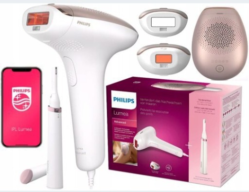 Zdjęcie oferty: Philips Depilator IPL + trymer + 2 nasadki ZESTAW