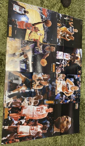 Zdjęcie oferty: Plakaty Gwiazdy NBA 42x29 dwustronne pakiet 4