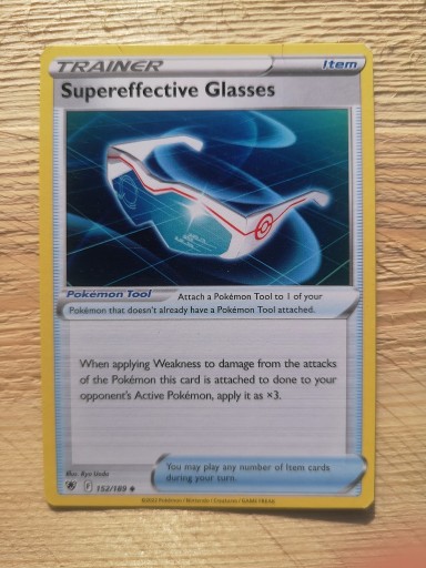Zdjęcie oferty: Karty pokemon Supereffective Glasses 152/189