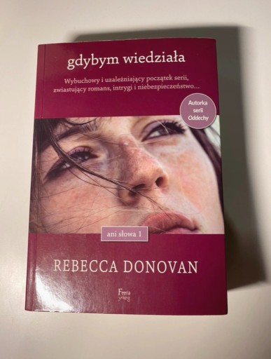 Zdjęcie oferty: Gdybym wiedziała Rebecca Donovan