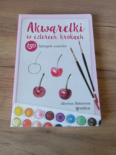 Zdjęcie oferty: Akwarelki w czterech krokach. 150 łatwych wzorów.