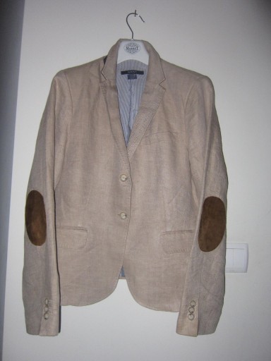 Zdjęcie oferty: GANT DAMSKI ŻAKIET 100 % LEN BEŻ 40