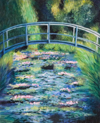 Zdjęcie oferty: Obraz na płótnie 40x50 pejzaż Monet