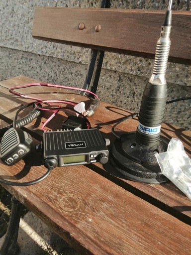 Zdjęcie oferty: Yosan micro cb radio + antena Sirio ML145