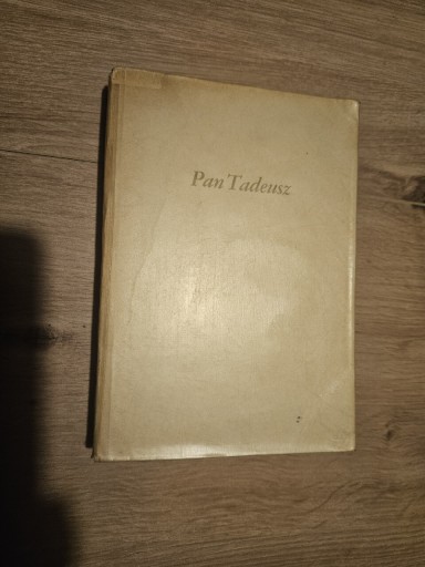 Zdjęcie oferty: Pan Tadeusz - Adam Mickiewicz 