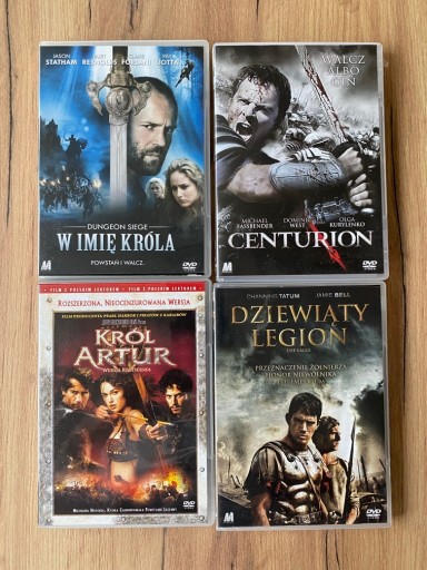 Zdjęcie oferty: 4DVD Historyczne kolekcja filmów