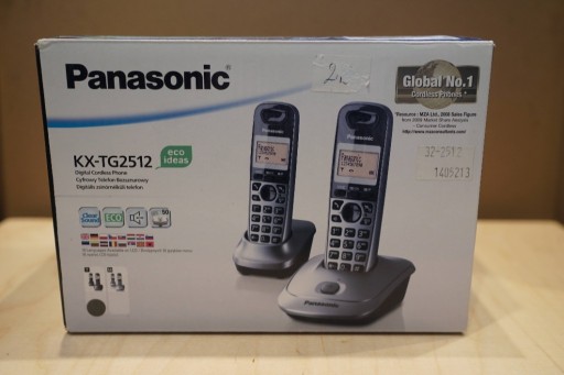 Zdjęcie oferty: Telefon stacjonarny Panasonic KX-TG2512