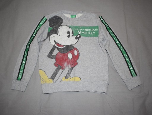 Zdjęcie oferty: Bluza chłopięca benetton Mickey Mouse 122 6+ lat 