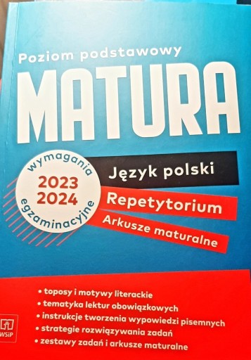 Zdjęcie oferty: Repetytorium z języka polskiego PP WSIP