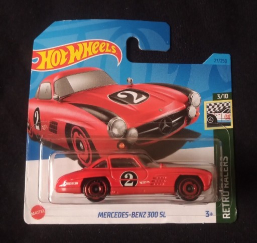 Zdjęcie oferty: Hot Wheels - MERCEDES-BENZ 300 SL - 27/250