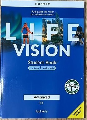 Zdjęcie oferty: Life Vision Advanced Student's Book