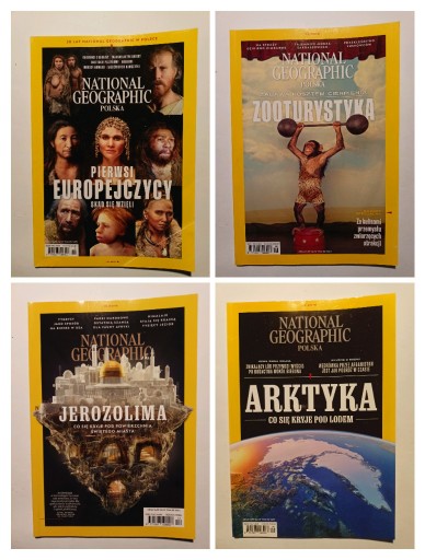 Zdjęcie oferty: "National Geographic" - 4 numery w zestawie